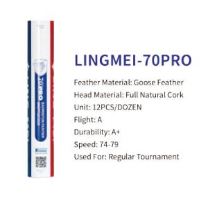 LingMei 70Pro Feather Shuttles