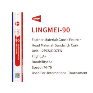 LingMei 90 Feather Shuttles
