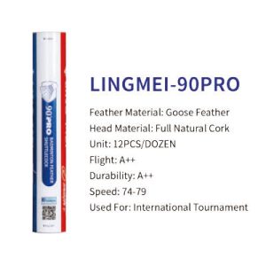 LingMei 90Pro Feather Shuttles